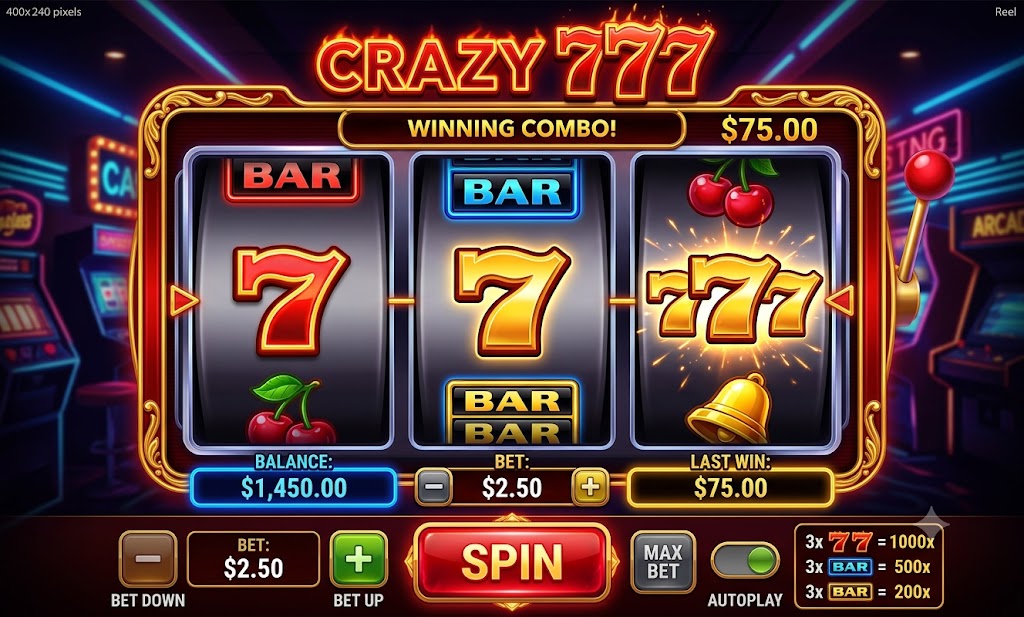 Crazy 777 — SuperAceHub